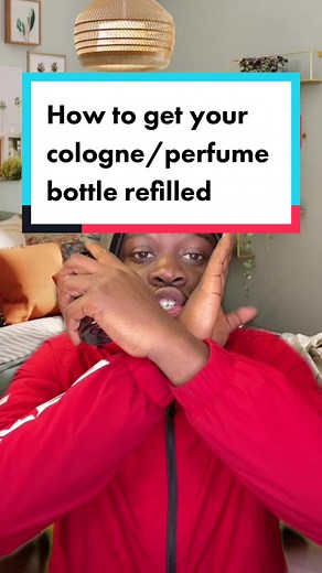 How to get cologne or perfume bottle refills, don’t throw them away #lifehack #savemoney #cologne #perfume #greenscreen