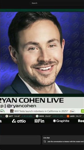 Full NEW Ryan Cohen Interview On My YouTube & Rumble Channels Now!