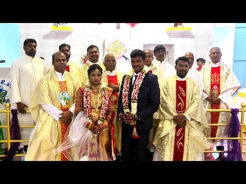 திருமண திருப்பலி | ஜான் பிலோமின் & ரபேக்கா | லூர்து அன்னை ஆலயம் சவேரியார்புரம் (24-10-2025)