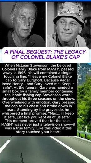 A FINAL BEQUEST: THE LEGACY OF COLONEL BLAKE’S CAP