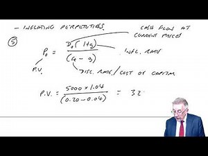 Discounted cash flow techniques (part 4) - ACCA (AFM) lectures