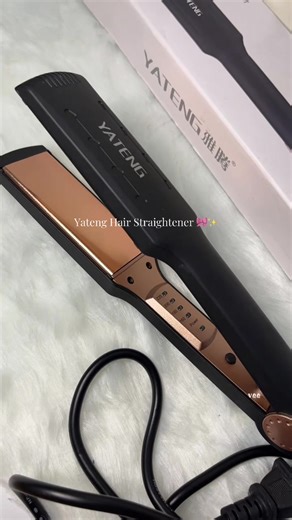 Yateng Hair Straightener 🤍 a must-have essential ✨ #fyp #straightener #yateng