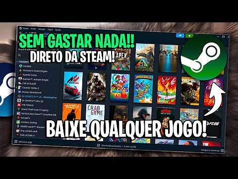 tenha QUALQUER JOGO da STEAM com essa função - GUIA COMPLETO STEAM TOOLS!!