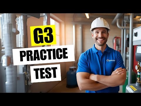 G3 Practice Test 2026 Gas Technician Level 3 Certification License Exam Questions Answers