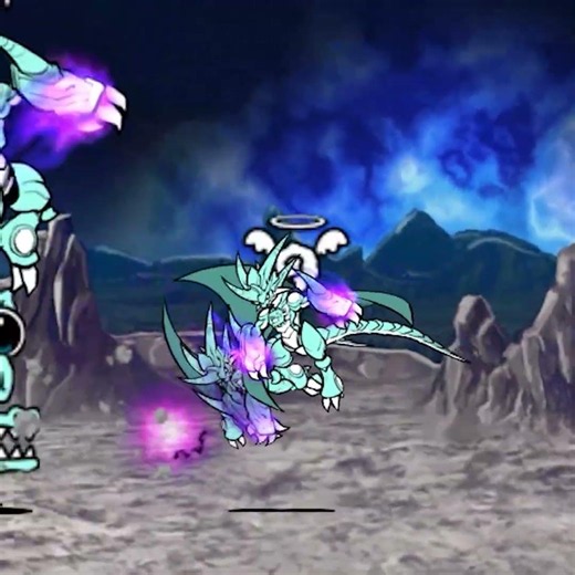 Copy Cat UFO in battle with Raging Bahamut #bcu #shorts #privatemerchant #fanmade