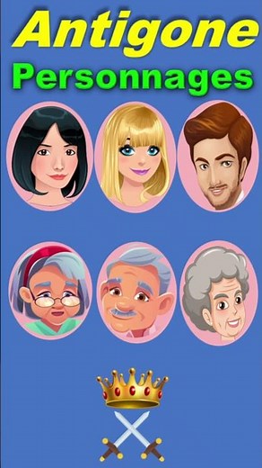 Antigone | Les Personnages #antigone #1bac