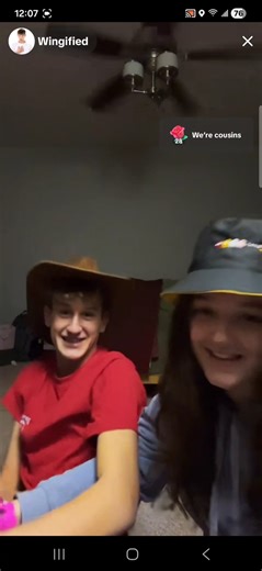 Tickling - Cute guy gets tickled by cousin