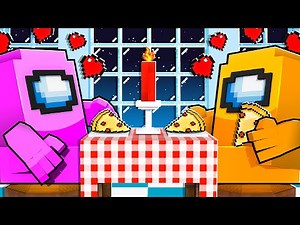 I Had an AMONG US Date with PrestonPlayz! - Minecraft