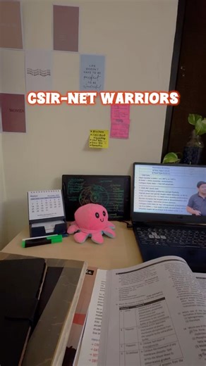 Csir Net 2025 🔥⏳📖 #short #minivlog #csirnet #study