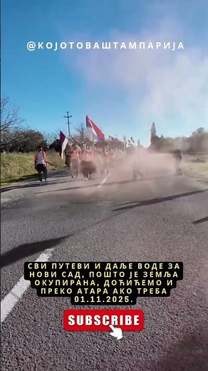 Smelo Napred Ka Novom Sadu #studentisrbija #srbija #protestsrbija