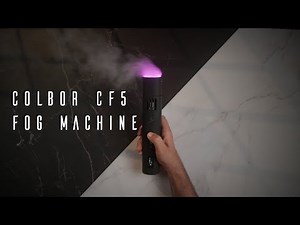 COLBOR CF5: Portable Fog Machine with RGB – First Impressions & Real Studio Test