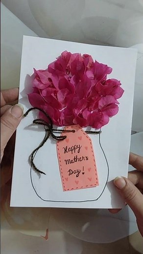 mother's day greeting card idea | Mother's day card | mother's day special craft idea #greetingcard
