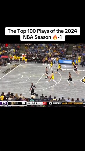 Top 100 Plays of the 2024 NBA Season — Highlights Reel