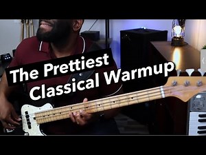 Classical Bass Guitar Exercise | Bach inspired ~ Jesu Joy of Man's Desiring