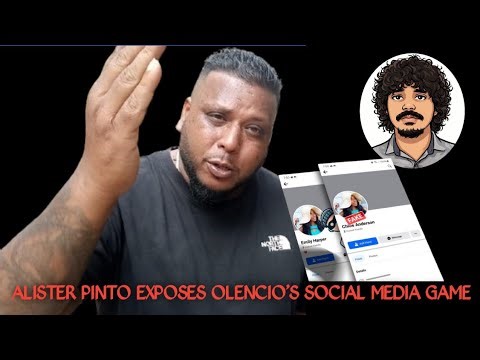 ALISTON PINTO EXPOSES OLENCIO’S SOCIAL MEDIA GAME - ADVICE TO STOP COMMUNIAL HATERATE