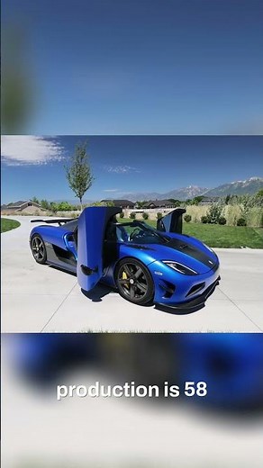 Koenigsegg Agera HH: The Ultimate Hypercar Experience! #shorts