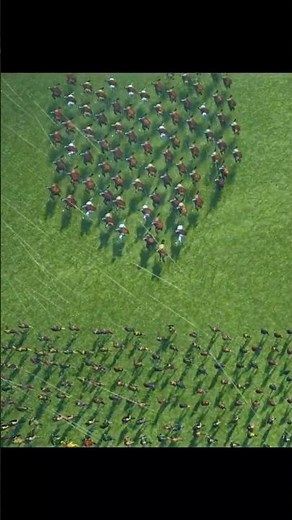 Brutal Roman cavalry charge against Gaul's archers(Cinematic edit)