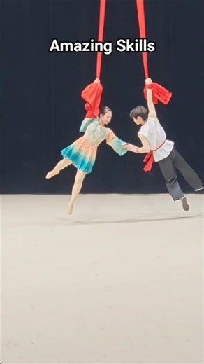 Incredible Chinese Aerial Dance #dance #aerial #duet