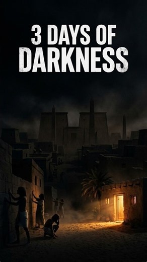 Egypt Went Dark for 3 Days... But Israel Had Light 😳🌑 #moses #egypt #history