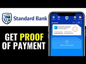 How To Get Proof of Payment on Standard Bank App 2025 (QUICKLY)