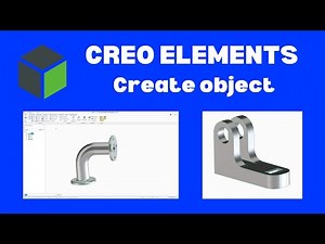 Creo elements create object