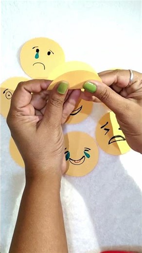 Easy Paper Emoji Origami 😍🎨