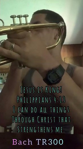 Bach TR300 trumpet for beginners and intermediate players.