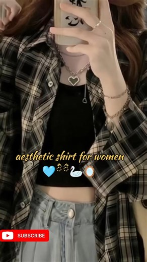 Aesthetic Shirt for Women ✨ | Soft Girl Outfit#aesthetic#shorts#fashion#shirts#ytshorts