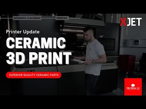 XJet Ceramic 3D Printing | How does it work?
