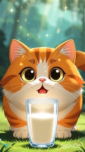 Fat Funny Billi Became Flying Superhero After Drinking Magic Milk! 🐱🥛✨#shortsfeeds #shorts