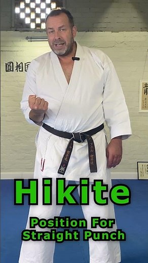 Hikite Position For Choku Zuki Straight Punch