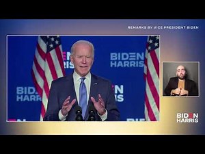 Vice President Joe Biden Speaks from Wilmington, Delaware LIVE