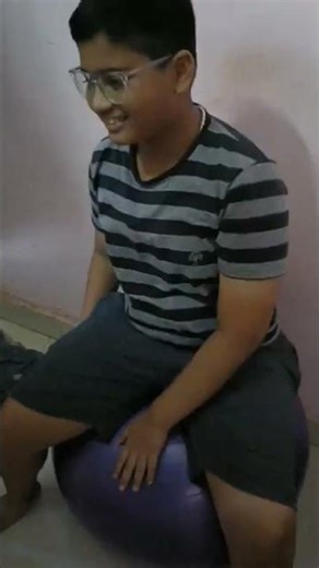 fun with exercise ball