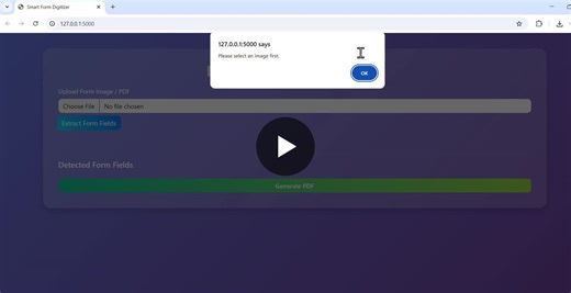 AI-Powered Form Digitizer Automates Manual Data Entry | Swapnendu Biswas posted on the topic | LinkedIn