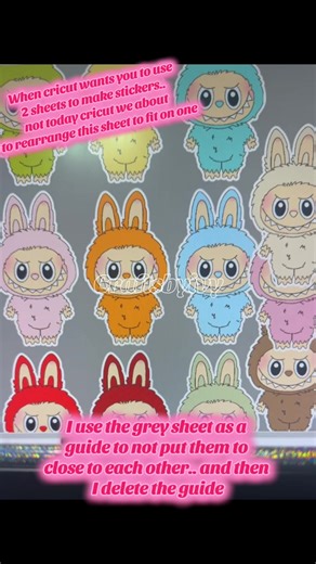 Maximize Sticker Sheets with Cricut Techniques