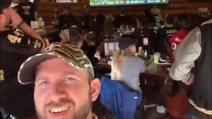 83K views · 3.8K reactions | There are Saints bars and fans all around the country. Take a look at a group that watches games 4,344 miles from Poydras Street at a log cabin-style saloon called the Peanut Farm in Anchorage, Alaska. | New Orleans Saints On NOLA.com | Facebook
