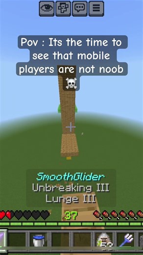 Pov : Its the time to show java players ☠️|| Minecraft parkour ||