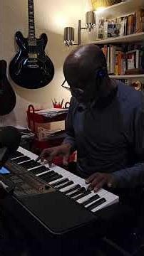Senior Citizen Playing Piano with Stiff Hands