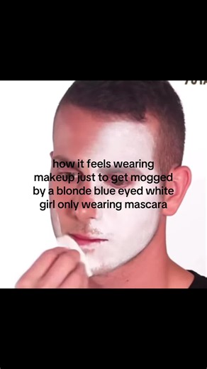 How It Feels Wearing Makeup and Still Getting Mogged by a Blonde