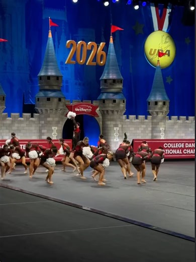 Rutgers University D1-A Pom Team at UDA Nationals