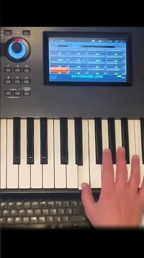 STRANGE LOVE - DEPECHE MODE Synth Cover on Yamaha MONTAGE - Custom Sounds