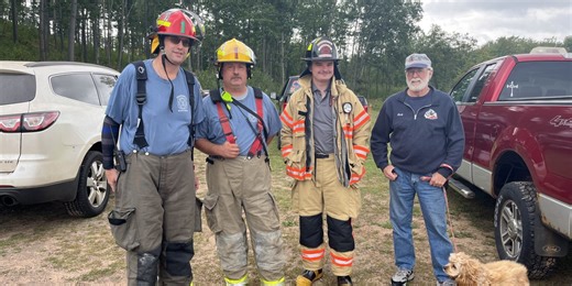 Dickinson County firefighters climb Pine Mountain to honor 9/11 victims