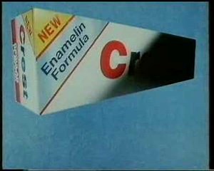Crest toothpaste (kid at dentist) advert 1980s