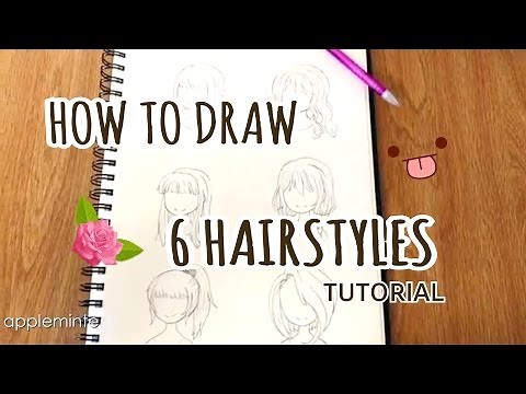 TUTORIAL || How to Draw HAIR