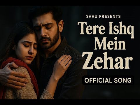 Tere Ishq Mein Zehar | Sahu Presents | Official Song | Heartbreak Love song