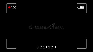 Camera Viewfinder. Motion Graphic Design. 4K. Stock Video - Video of viewer, interface: 386074935