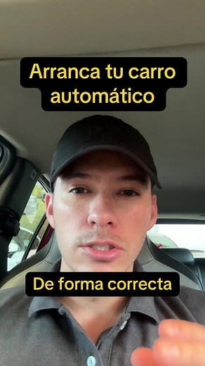 Cómo arrancar correctamente un carro automático