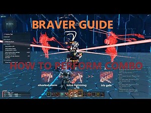 Braver Guide how to KATANA | And how to COMBO | PSO2 NEW GENESIS
