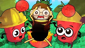 敌人把炸药藏床下，我悄悄潜入卧室给他们来个载人航天 自爆蔬菜