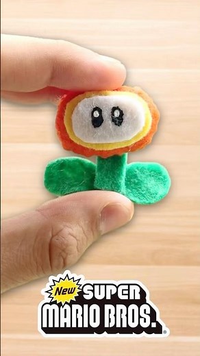 Making a FIRE FLOWER 🔥#supermario
